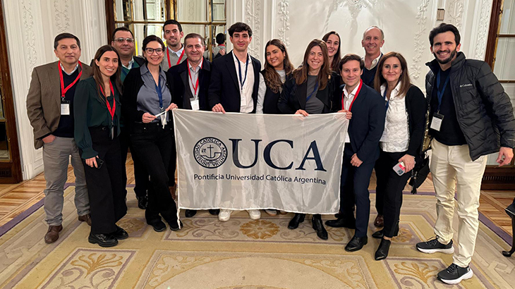 Graduados UCA participaron de un encuentro de networking en Madrid