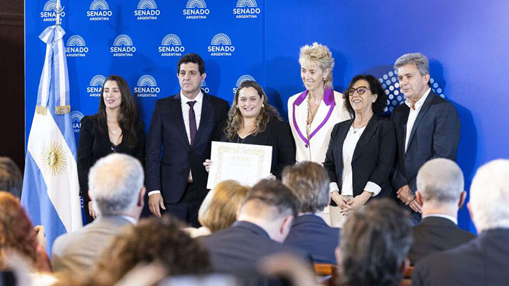 Reconocimiento del Senado a una investigadora del BIOMED-UCA-CONICET