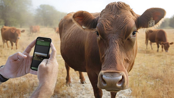 Estudiantes crearon una app que usa IA para detectar problemas nutricionales en el ganado